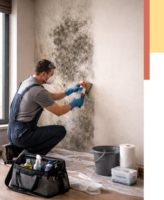 Удаление плесени со стен в Горно-Алтайске от 2229 руб. — быстро и недорого | ОТДЕЛОЧНИК-Грн