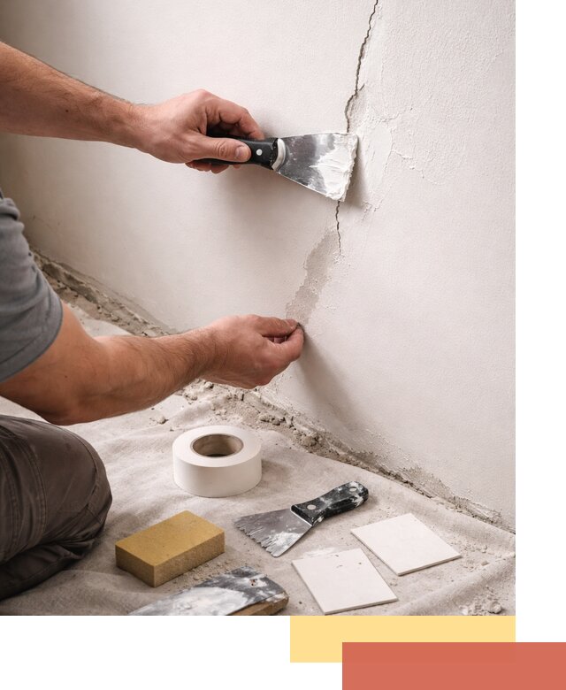 Заделка трещин и сколов в стенах и потолках в Горно-Алтайске