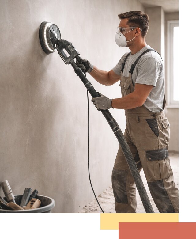 Профессиональная шлифовка стен в Горно-Алтайске быстро и качественно