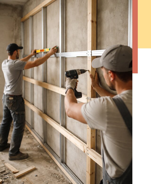 Устройство обрешетки под панели в Горно-Алтайске от 2177 руб. — монтаж под ключ | ОТДЕЛОЧНИК-Грн