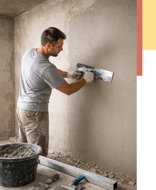 Штукатурка стен без маяков в Горно-Алтайске от 7465 руб/м2 — услуги и цена | ОТДЕЛОЧНИК-Грн