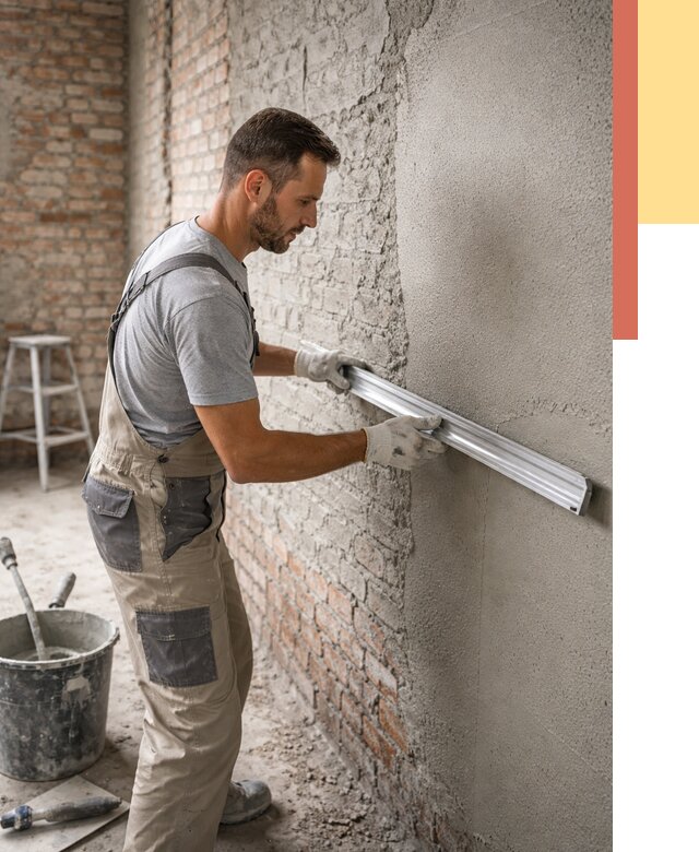 Штукатурка кирпичных стен в Горно-Алтайске от 4666 руб/м2 — быстро и недорого | ОТДЕЛОЧНИК-Грн