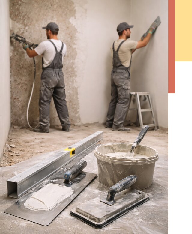 Штукатурка стен под обои в Горно-Алтайске от 4666 руб./м2 — выравнивание под обои | ОТДЕЛОЧНИК-Грн