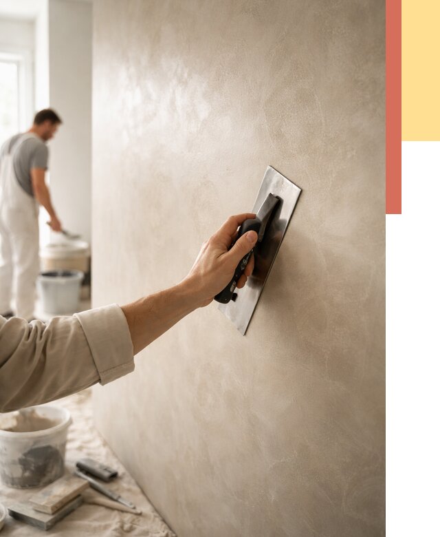 Венецианская штукатурка в Горно-Алтайске от 3629 руб/м² — нанесение стен под ключ | ОТДЕЛОЧНИК-Грн