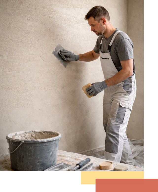 Декоративная штукатурка травертин в Горно-Алтайске для стен и потолков