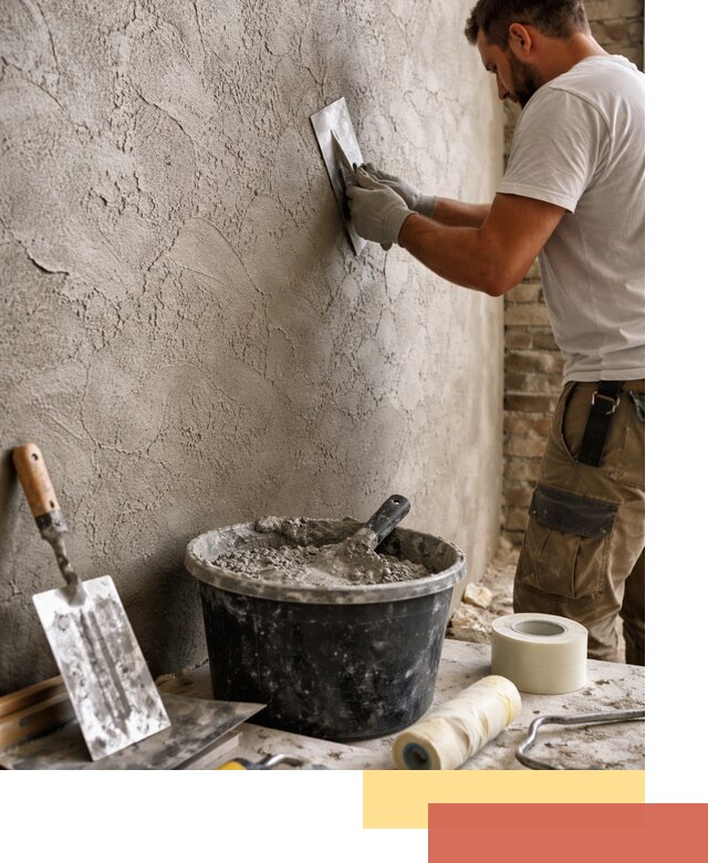 Декоративная штукатурка лофт в Горно-Алтайске — отделка стен и потолков