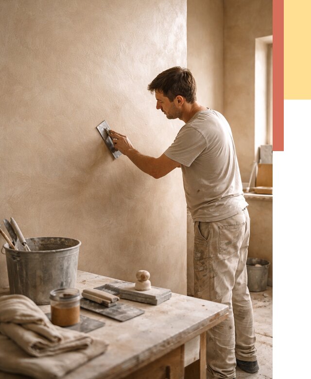 Марокканская штукатурка таделакт в Горно-Алтайске под ключ от 4355 руб. | ОТДЕЛОЧНИК-Грн