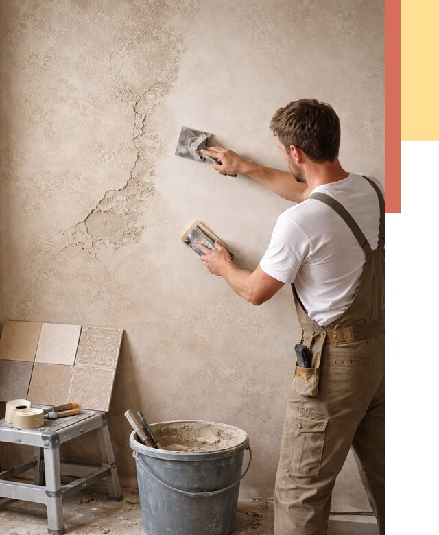 Ремонт декоративной штукатурки в Горно-Алтайске от 4666 руб. под ключ | ОТДЕЛОЧНИК-Грн