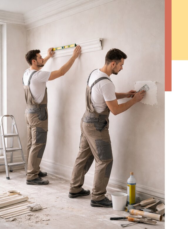 Монтаж лепнины на стены в Горно-Алтайске от 4666 руб. — недорого, быстро | ОТДЕЛОЧНИК-Грн