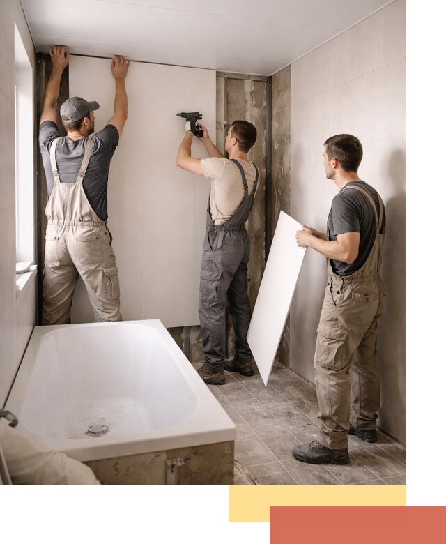 Отделка ванной панели ПВХ профессионально в Горно-Алтайске