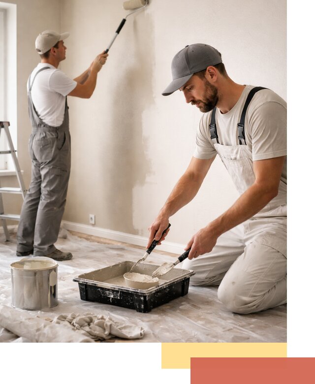 Покраска стен в квартире в Горно-Алтайске — профессионально и аккуратно