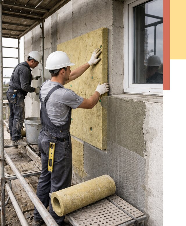 Утепление стен в Горно-Алтайске от 4458 руб. под ключ — быстро и недорого | ОТДЕЛОЧНИК-Грн