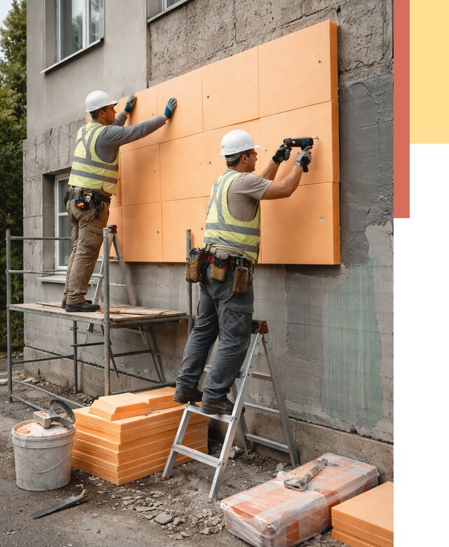 Утепление стен пеноплексом в Горно-Алтайске от 1918 руб./м2 — быстро и недорого | ОТДЕЛОЧНИК-Грн