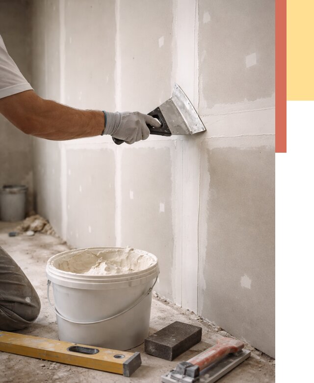 Шпаклевка перегородок из гипсокартона в Горно-Алтайске от 2592 руб. — услуги ОТДЕЛОЧНИК-Грн