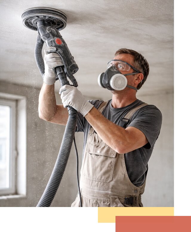 Шлифовка потолка в Горно-Алтайске — качественная подготовка под отделку