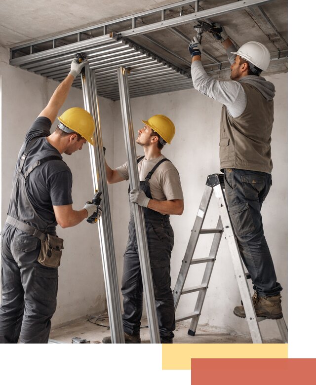 Монтаж реечного потолка под ключ в Горно-Алтайске