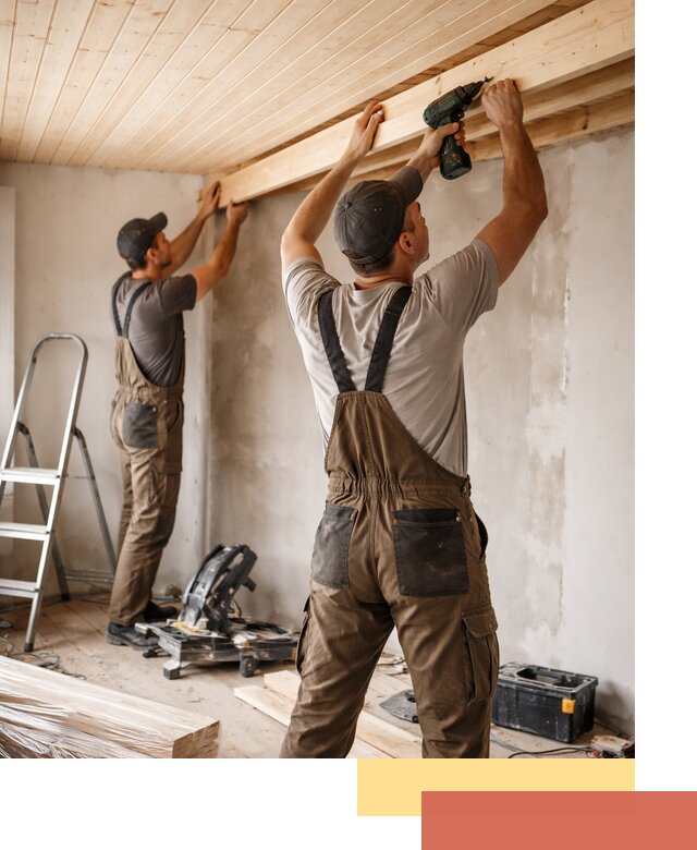 Монтаж потолка из вагонки в Горно-Алтайске профессионально и аккуратно