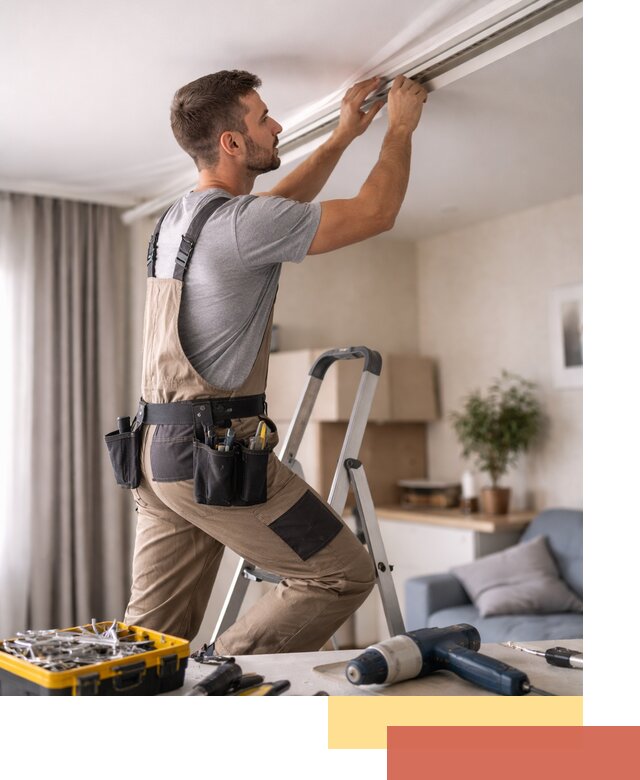 Ремонт натяжных потолков в Горно-Алтайске — качественно и оперативно