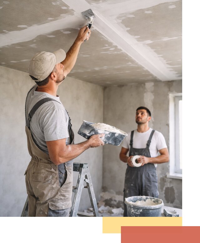 Обработка швов потолка ГКЛ в Горно-Алтайске: качественная заделка и шпатлевка