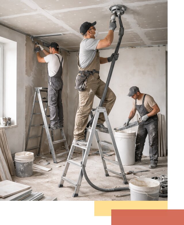 Ремонт потолка из гипсокартона в Горно-Алтайске: быстрый и качественный монтаж