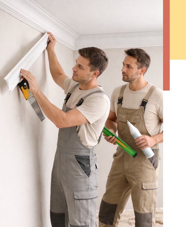 Монтаж потолочного плинтуса в Горно-Алтайске от 2385 руб. — быстро и недорого | ОТДЕЛОЧНИК-Грн