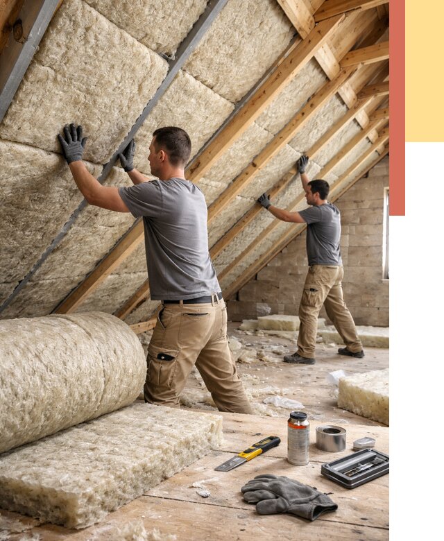 Утепление потолка минватой в Горно-Алтайске от 1503 руб. — быстро и недорого | ОТДЕЛОЧНИК-Грн